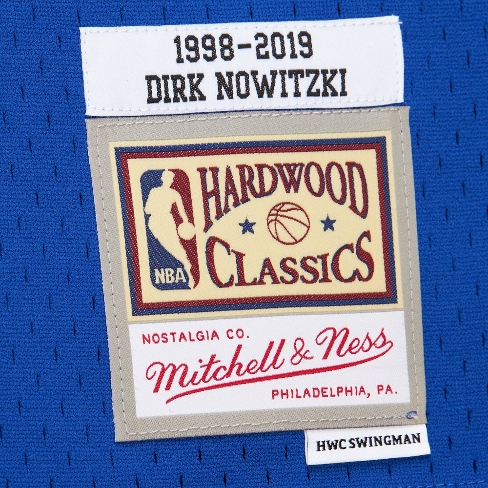 Maillot Dirk Nowitzki Dallas Mavericks Swingman - Royal
