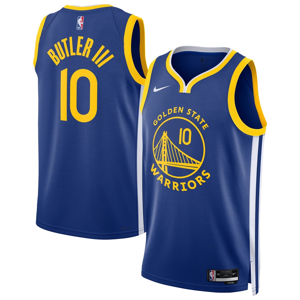Maillot Jimmy Butler III Golden State Warriors Swingman Icon Edition - Royal