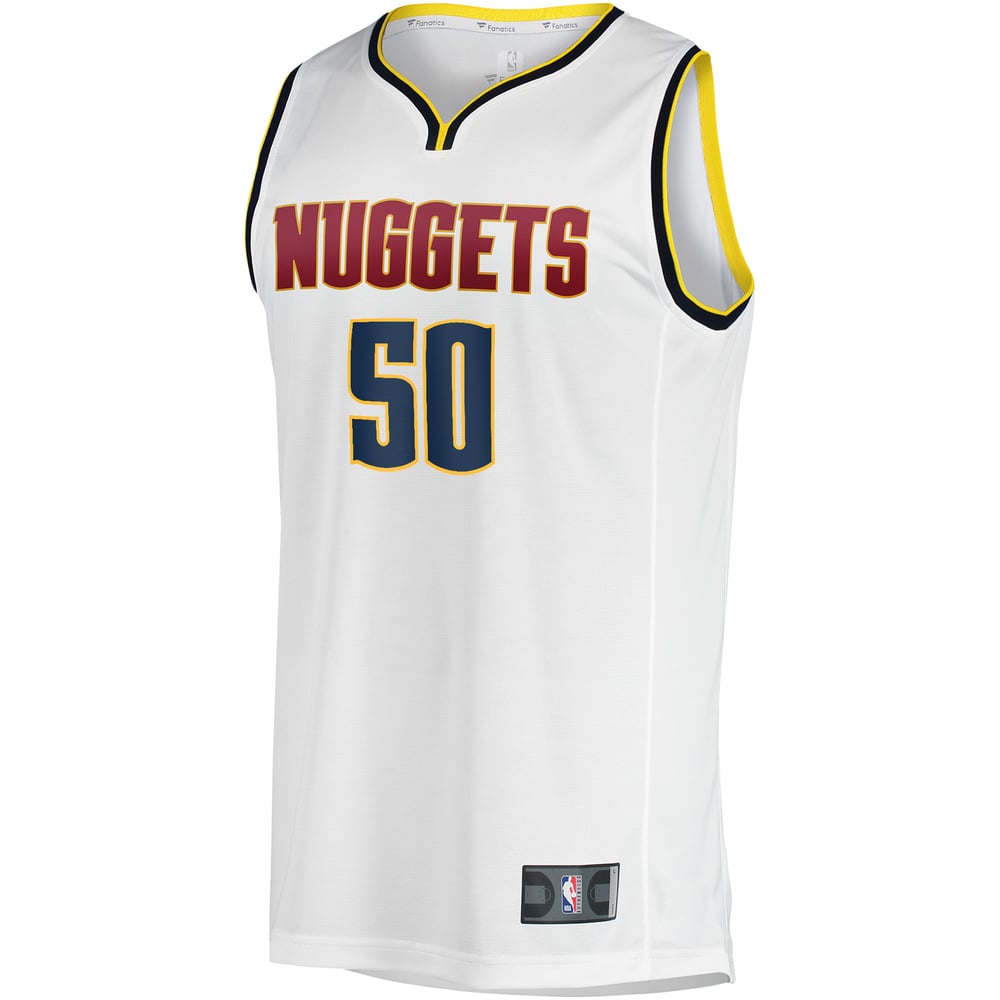 Maillot Aaron Gordon Denver Nuggets Fast Break Association Edition - White