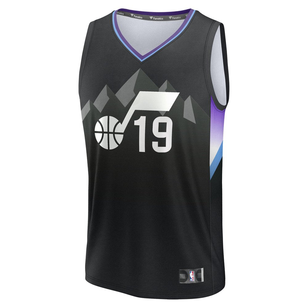 Maillot Ace Bailey Utah Jazz Fast Break Statement Edition - Black