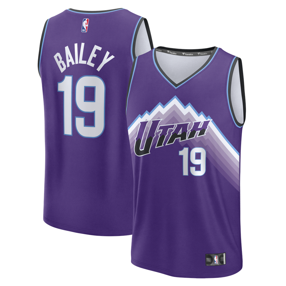 Maillot Ace Bailey Utah Jazz Fast Break Icon Edition - Icon Edition
