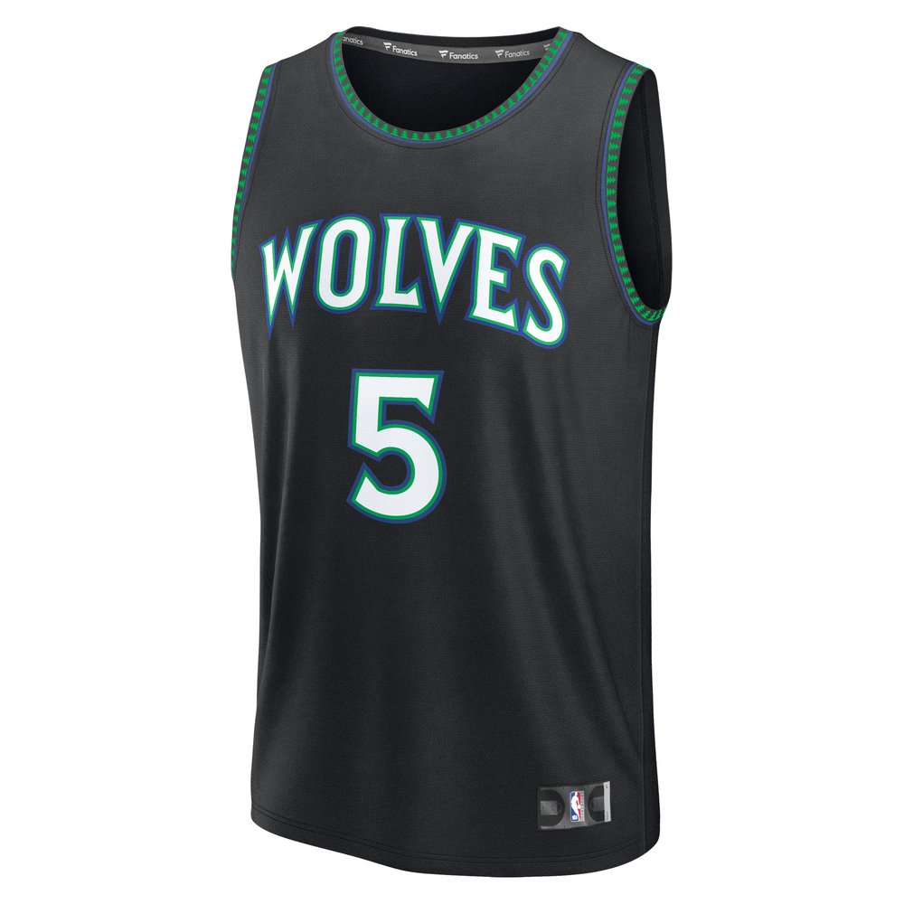 Maillot Anthony Edwards Minnesota Timberwolves Fast Break Statement Edition - Black