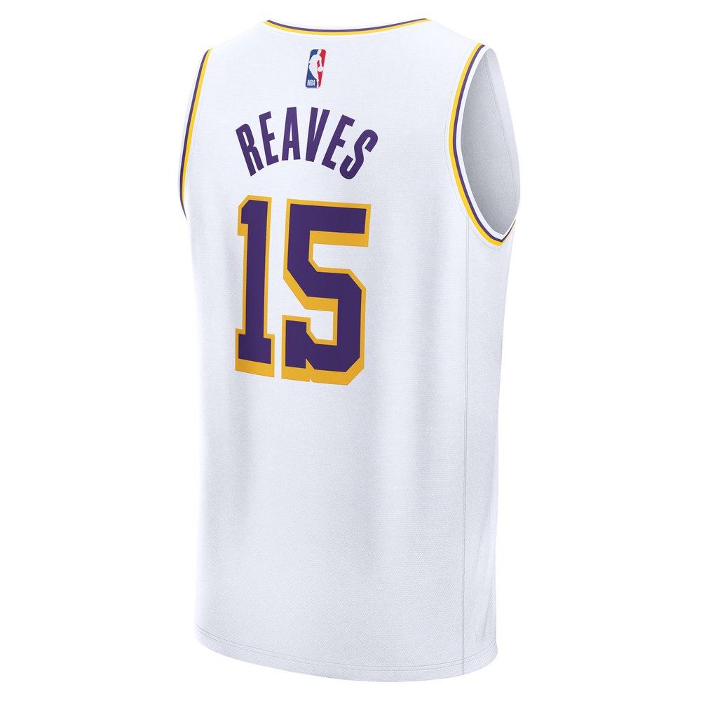 Maillot Austin Reaves Los Angeles Lakers Fast Break Association Edition - White