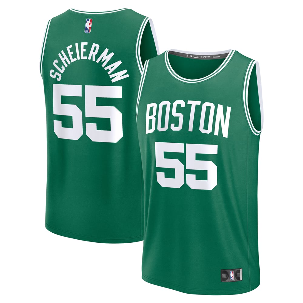 Maillot Baylor Scheierman Boston Celtics Fast Break Icon Edition - Kelly Green