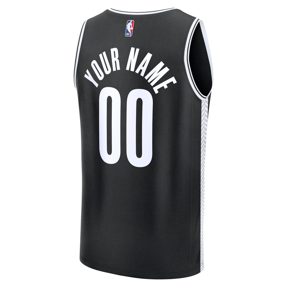 Maillot Brooklyn Nets Fast Break Icon Edition - Black