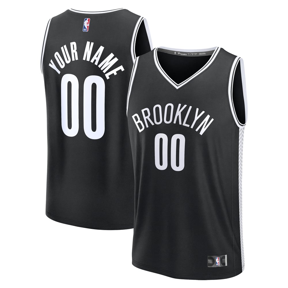 Maillot Brooklyn Nets Fast Break Icon Edition - Black