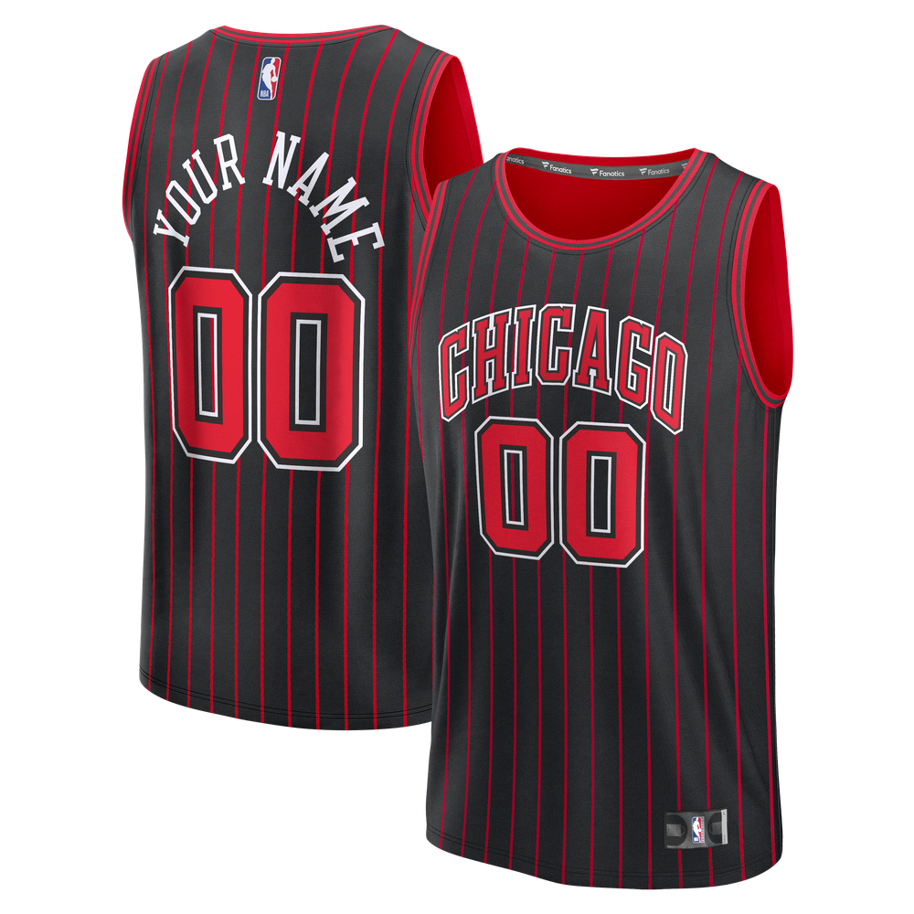 Maillot Chicago Bulls Fast Break Icon Edition - Black