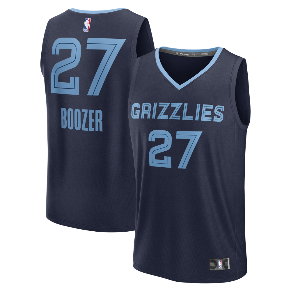 Maillot Cameron Boozer Memphis Grizzlies Fast Break Icon Edition - Navy