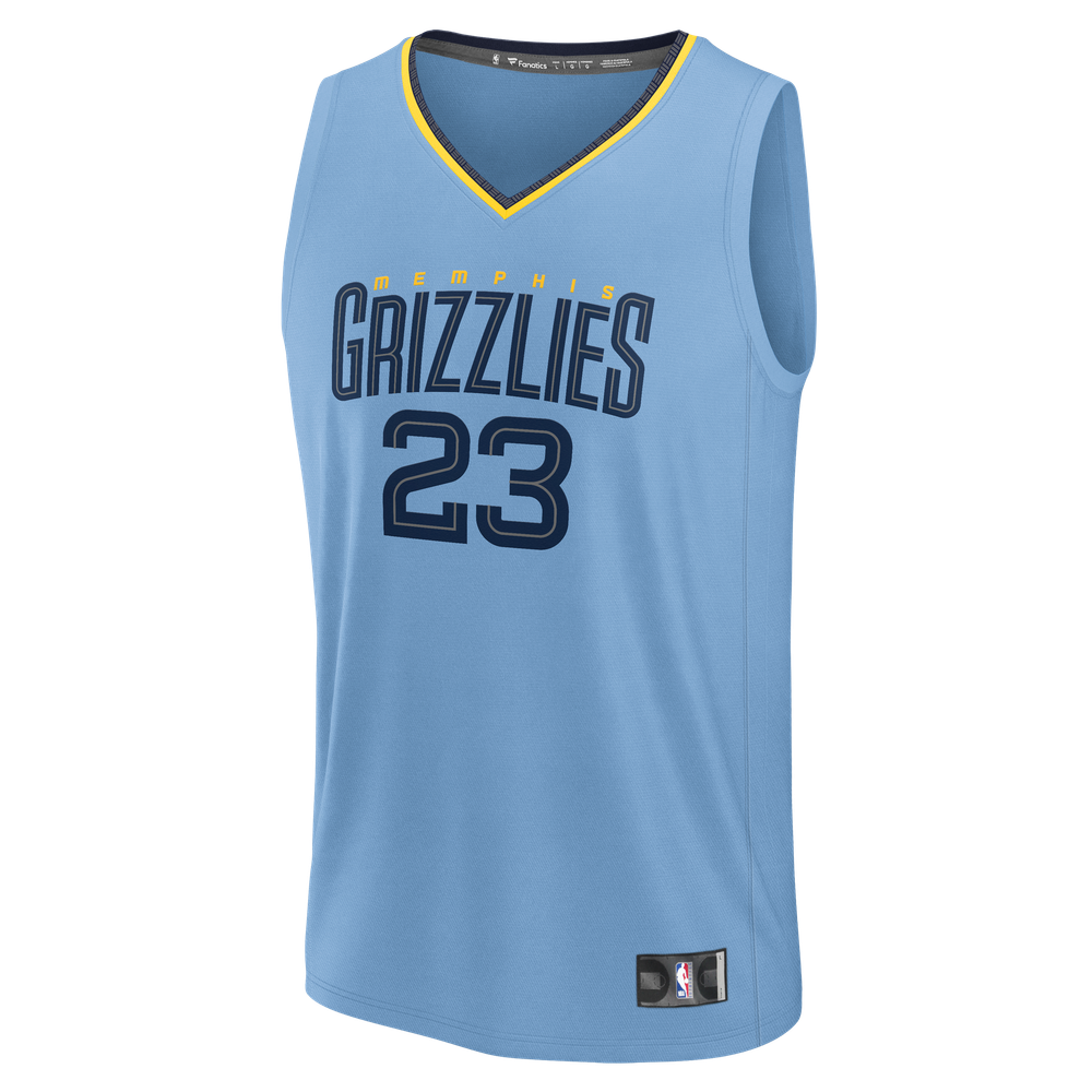 Maillot Cedric Coward Memphis Grizzlies Fast Break Statement Edition - Light Blue
