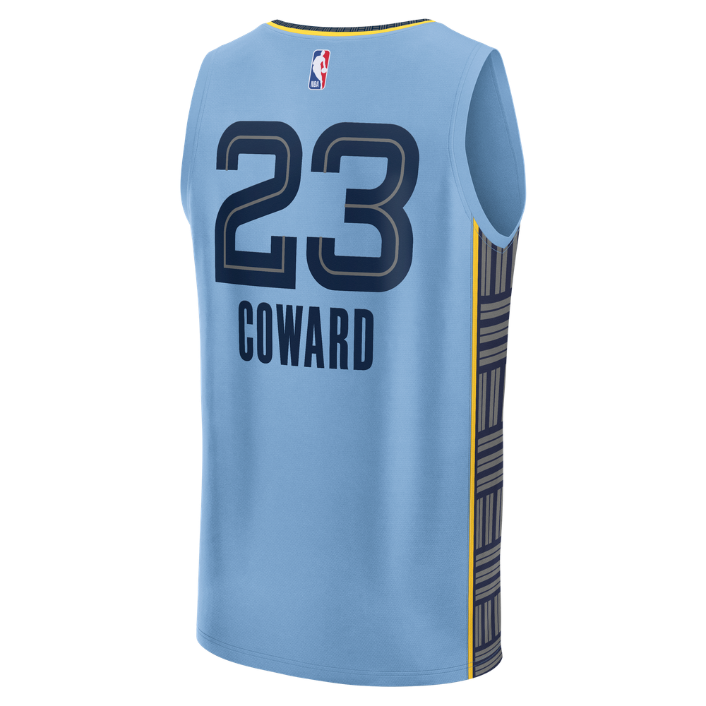 Maillot Cedric Coward Memphis Grizzlies Fast Break Statement Edition - Light Blue