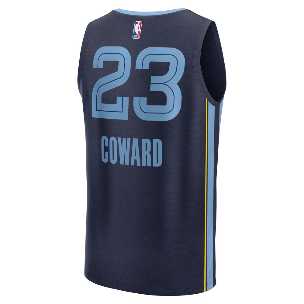 Maillot Cedric Coward Memphis Grizzlies Fast Break Icon Edition - Navy