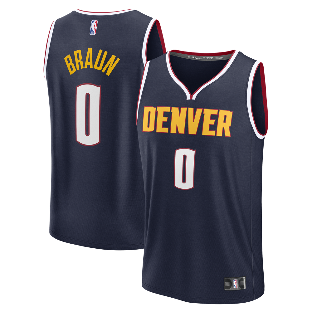 Maillot Christian Braun Denver Nuggets Fast Break Icon Edition - Navy