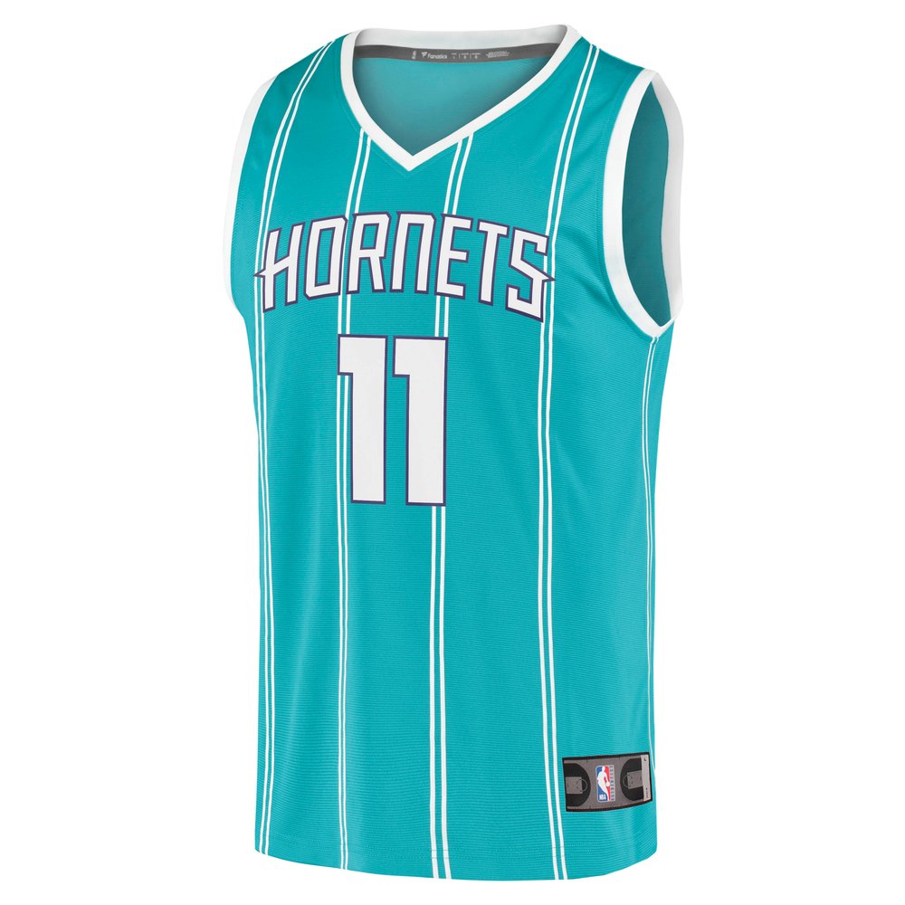 Maillot Cody Martin Charlotte Hornets Fast Break Icon Edition - Teal