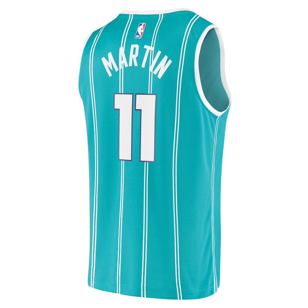 Maillot Cody Martin Charlotte Hornets Fast Break Icon Edition - Teal