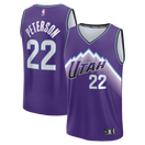 Maillot Darryn Peterson Utah Jazz Fast Break Icon Edition - Purple