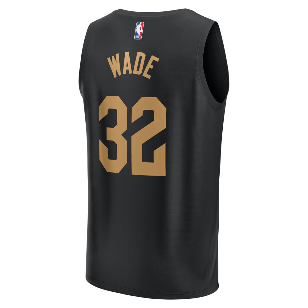 Maillot Dean Wade Cleveland Cavaliers Fast Break Statement Edition - Black