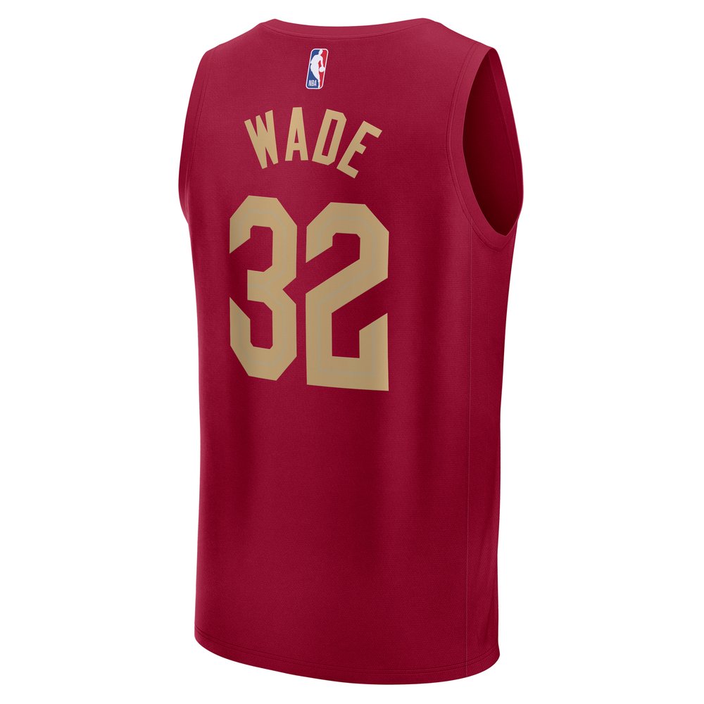 Maillot Dean Wade Cleveland Cavaliers Fast Break Icon Edition - Wine