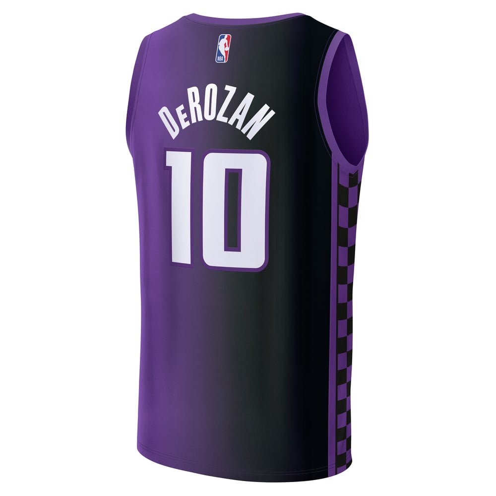 Maillot DeMar DeRozan Sacramento Kings Fast Break Statement Edition - Purple