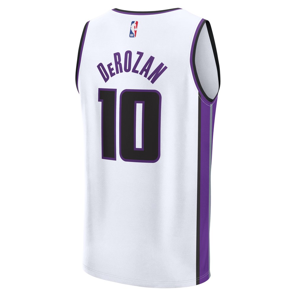 Maillot DeMar DeRozan Sacramento Kings Fast Break Association Edition - White