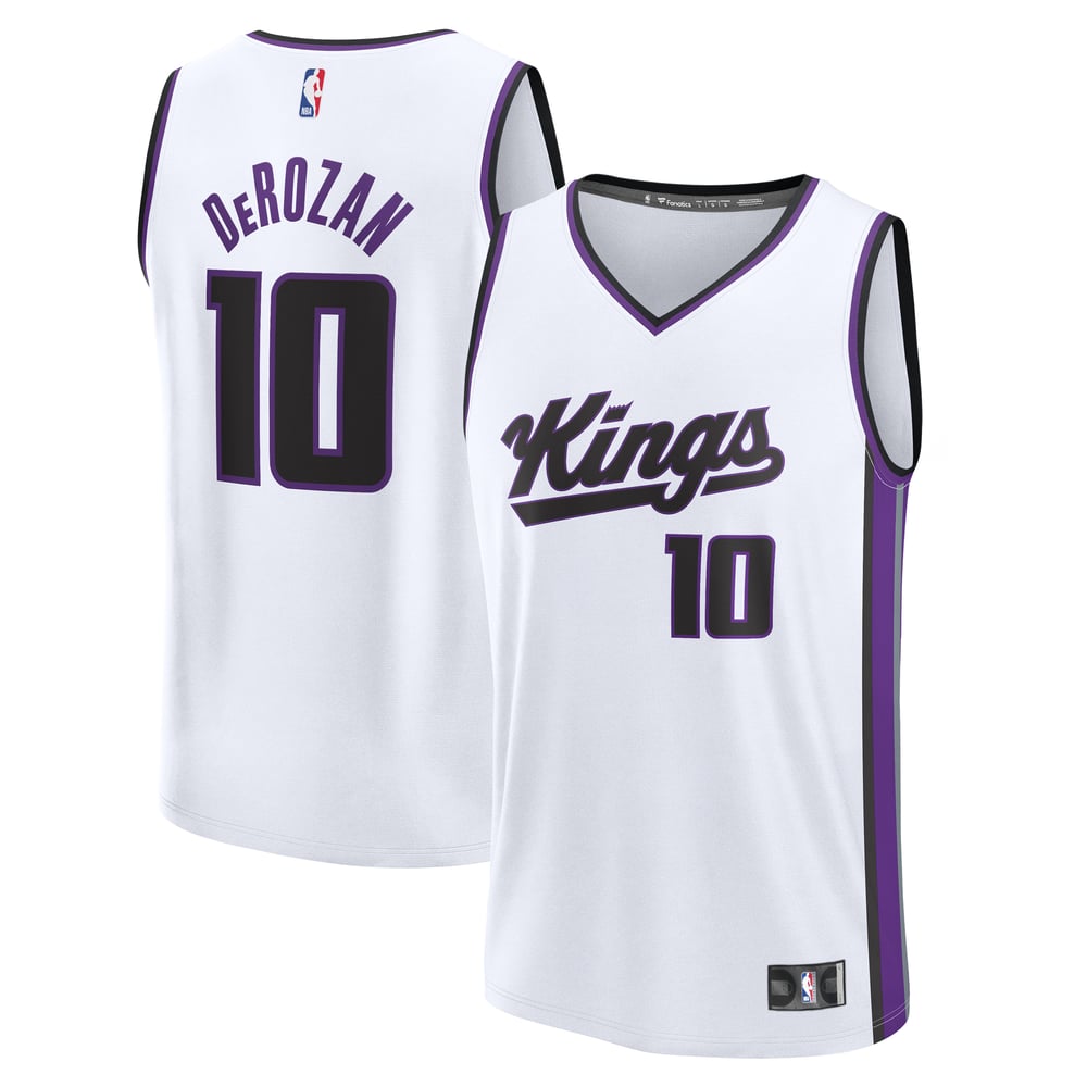 Maillot DeMar DeRozan Sacramento Kings Fast Break Association Edition - White