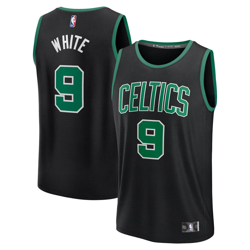 Maillot Derrick White Boston Celtics Fast Break Statement Edition - Black