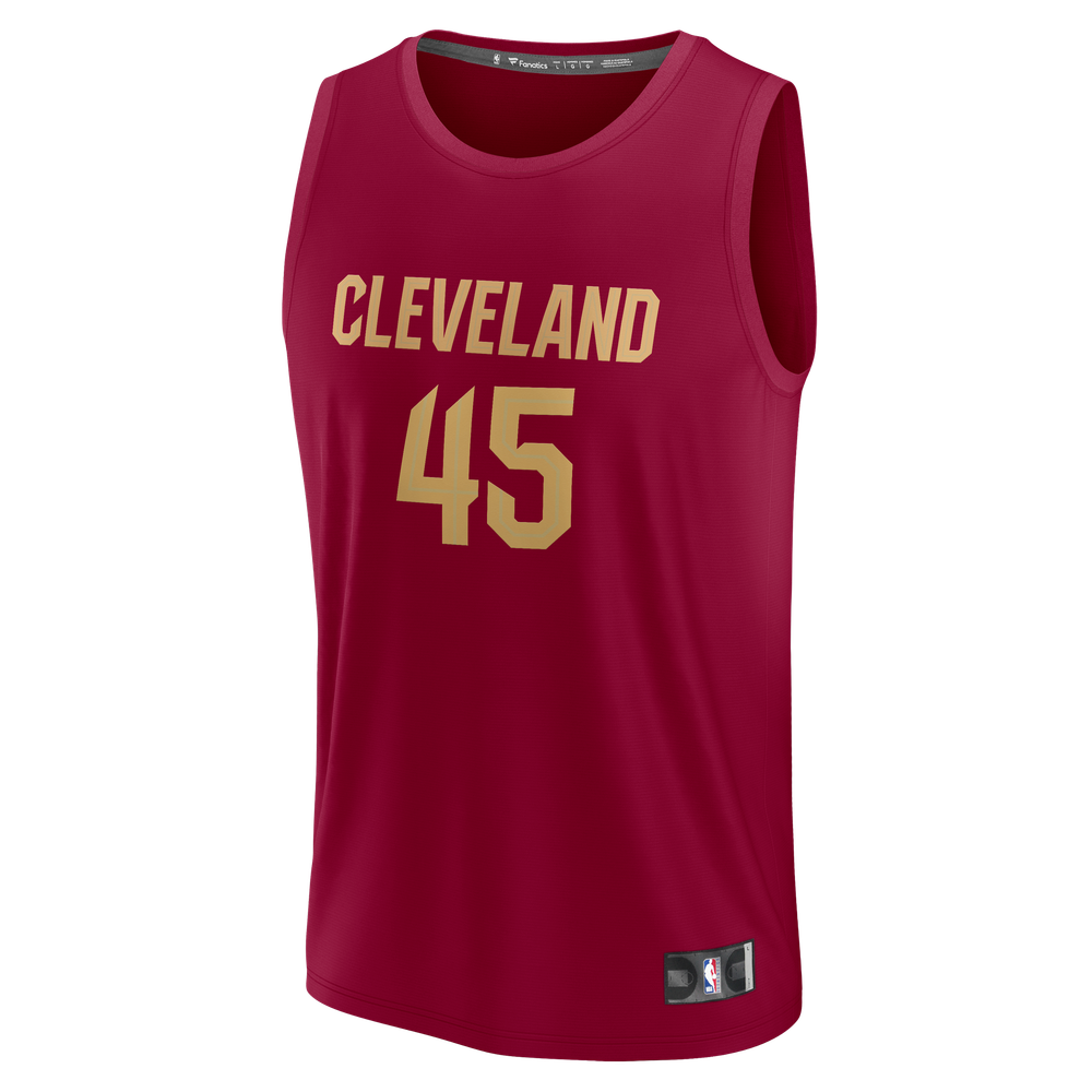 Maillot Donovan Mitchell Cleveland Cavaliers Fast Break Icon Edition - Wine
