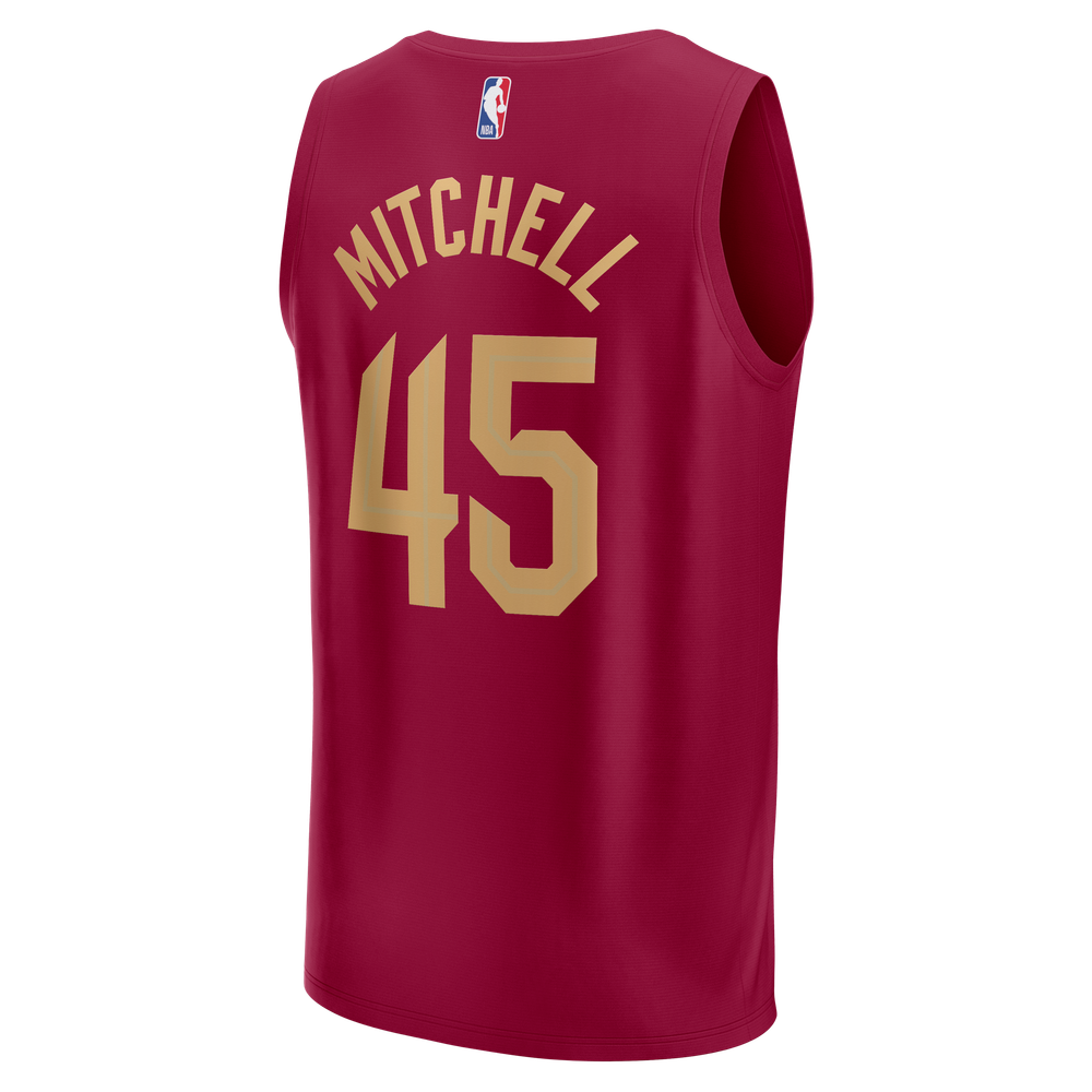 Maillot Donovan Mitchell Cleveland Cavaliers Fast Break Icon Edition - Wine