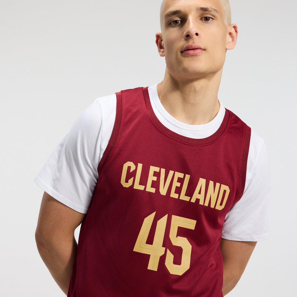 Maillot Donovan Mitchell Cleveland Cavaliers Fast Break Icon Edition - Wine