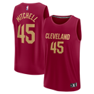 Maillot Donovan Mitchell Cleveland Cavaliers Fast Break Icon Edition - Wine