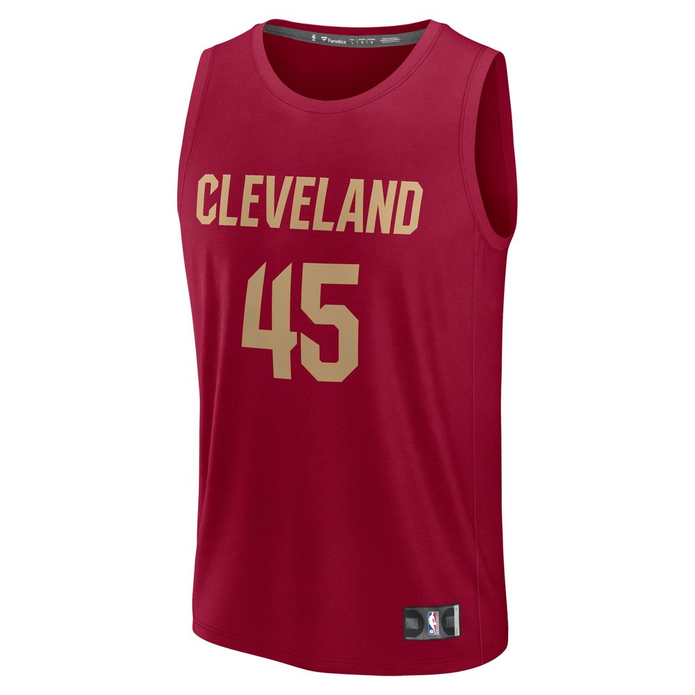 Maillot Donovan Mitchell Cleveland Cavaliers Fast Break Icon Edition - Wine