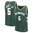 Maillot Gary Trent Jr. Milwaukee Bucks Fast Break Icon Edition - Hunter Green