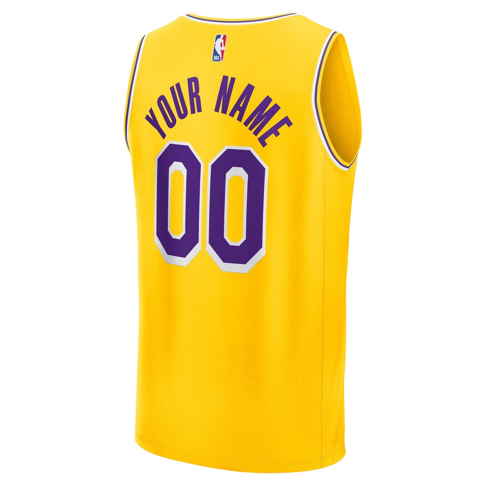 Maillot Los Angeles Lakers Fast Break Icon Edition - Gold