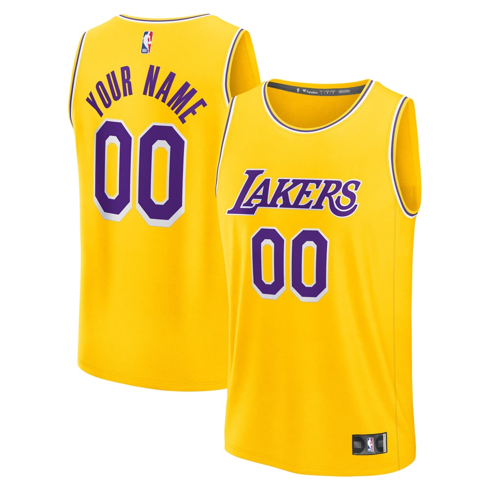 Maillot Los Angeles Lakers Fast Break Icon Edition - Gold