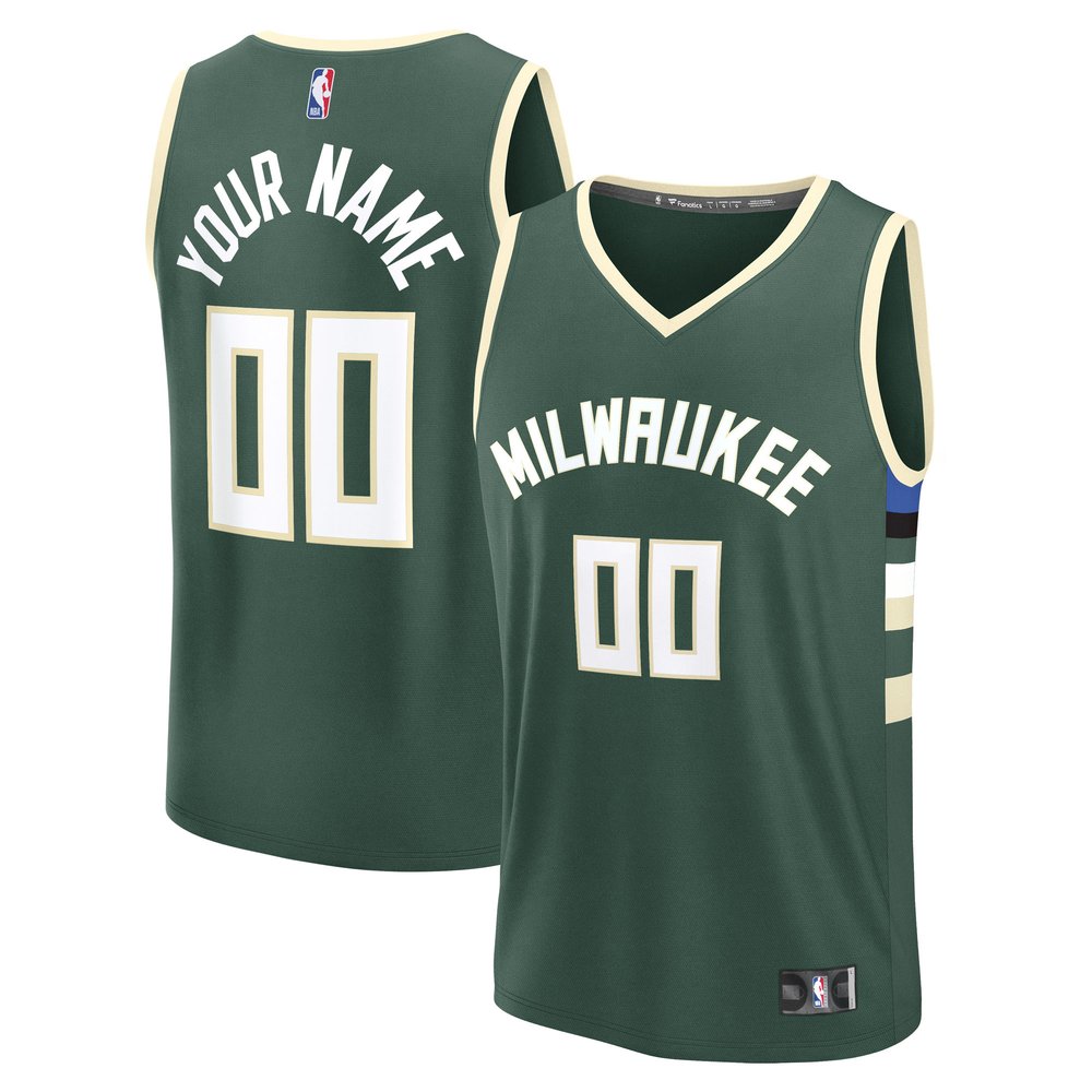 Maillot Milwaukee Bucks Fast Break Icon Edition - Green