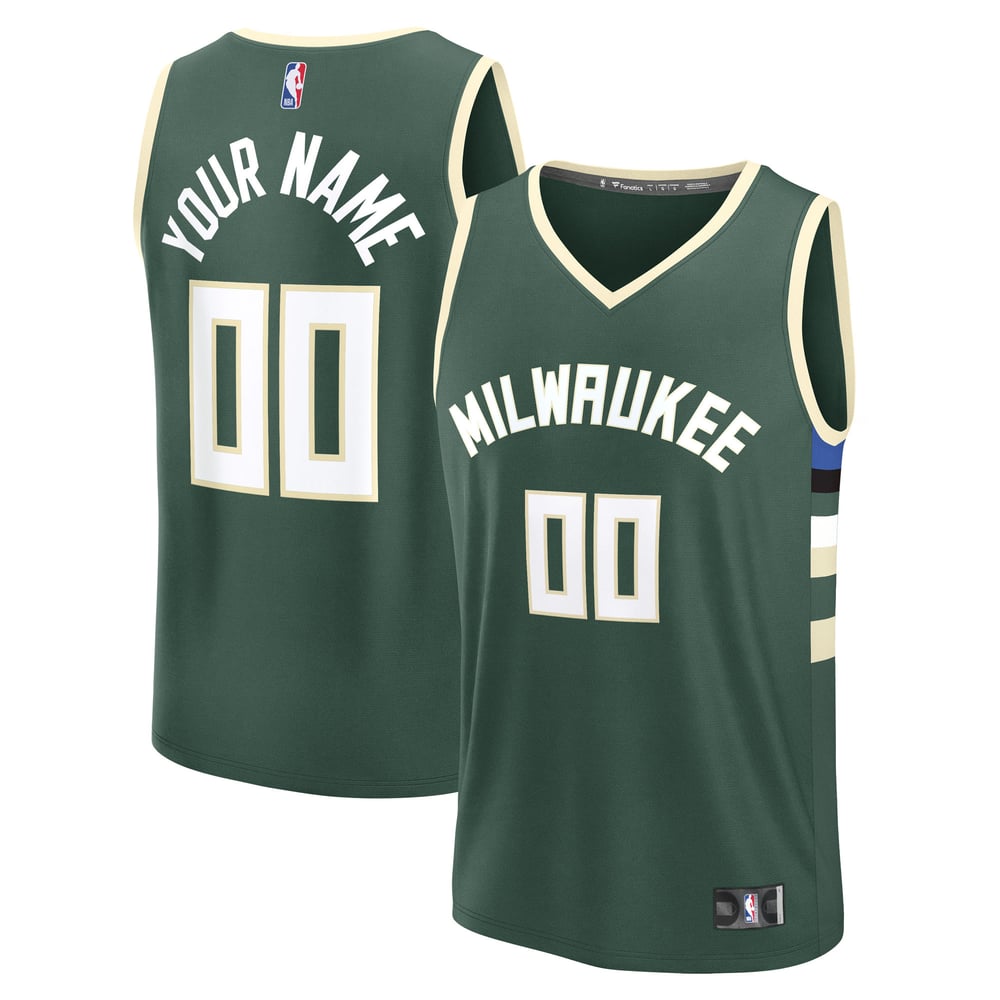Maillot Milwaukee Bucks Fast Break Icon Edition - Green