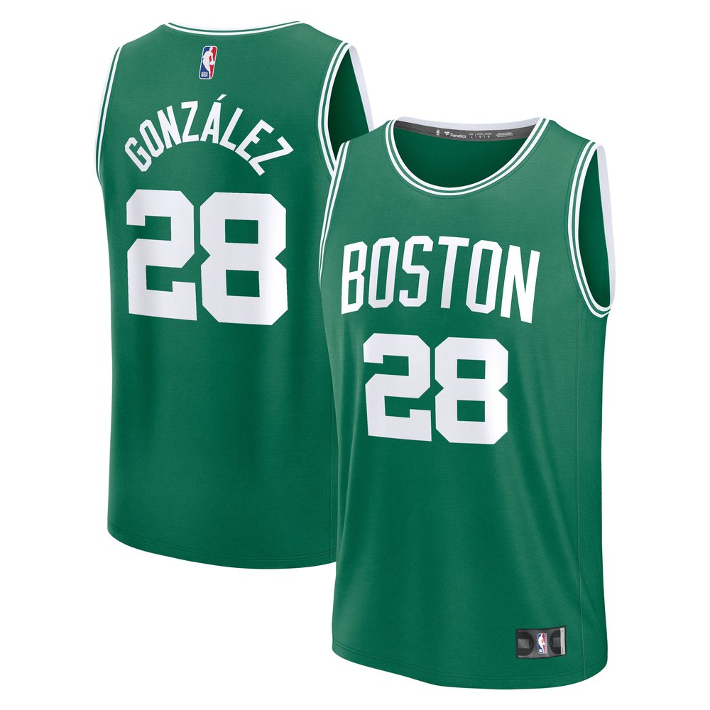 Maillot Hugo Gonzalez Boston Celtics Fast Break Icon Edition - Kelly Green