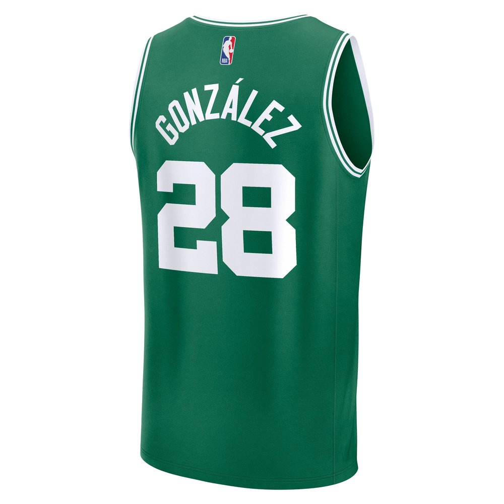 Maillot Hugo Gonzalez Boston Celtics Fast Break Icon Edition - Kelly Green