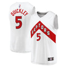 Maillot Immanuel Quickley Toronto Raptors Fast Break Association Edition - White