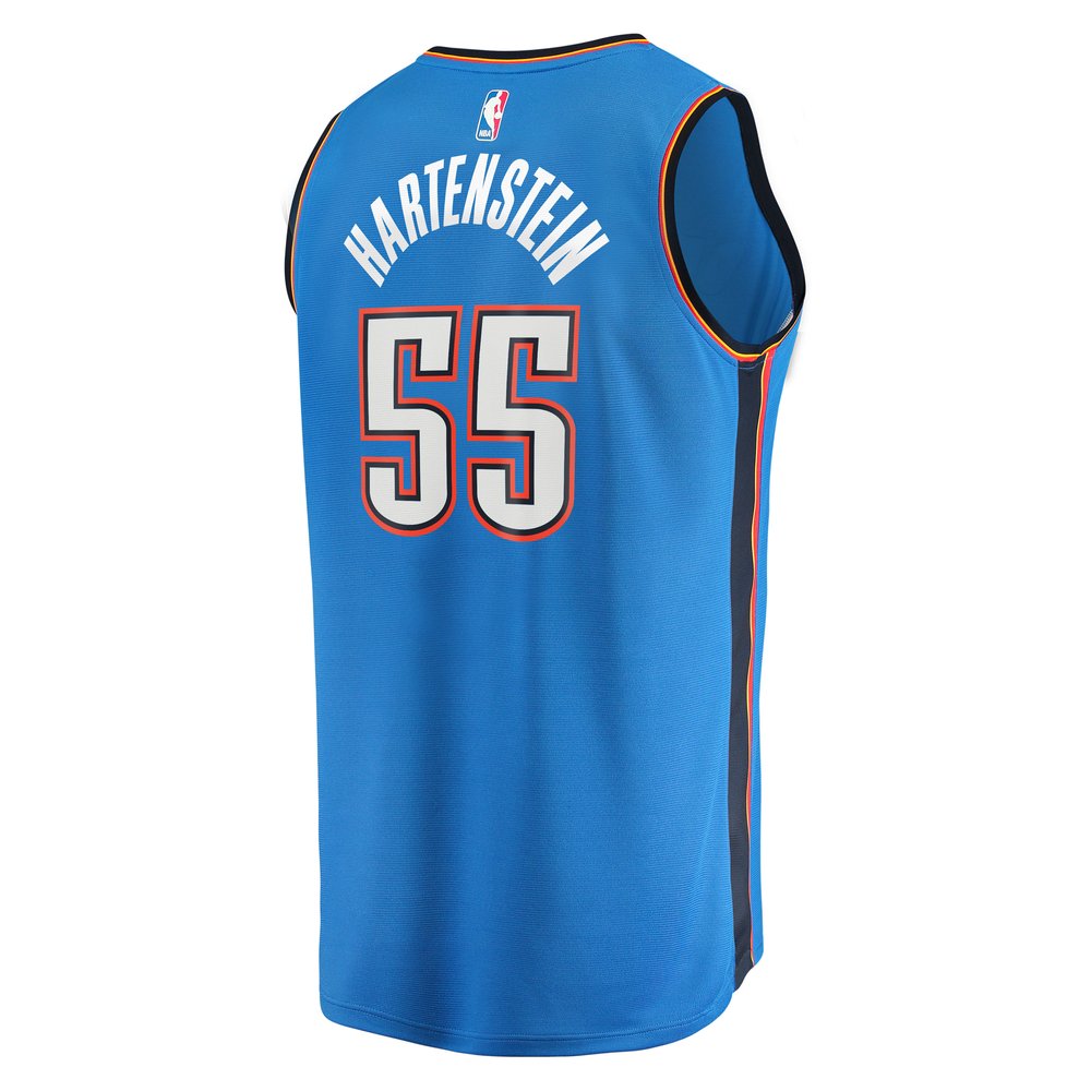 Maillot Isaiah Hartenstein Oklahoma City Thunder Fast Break Icon Edition - Blue