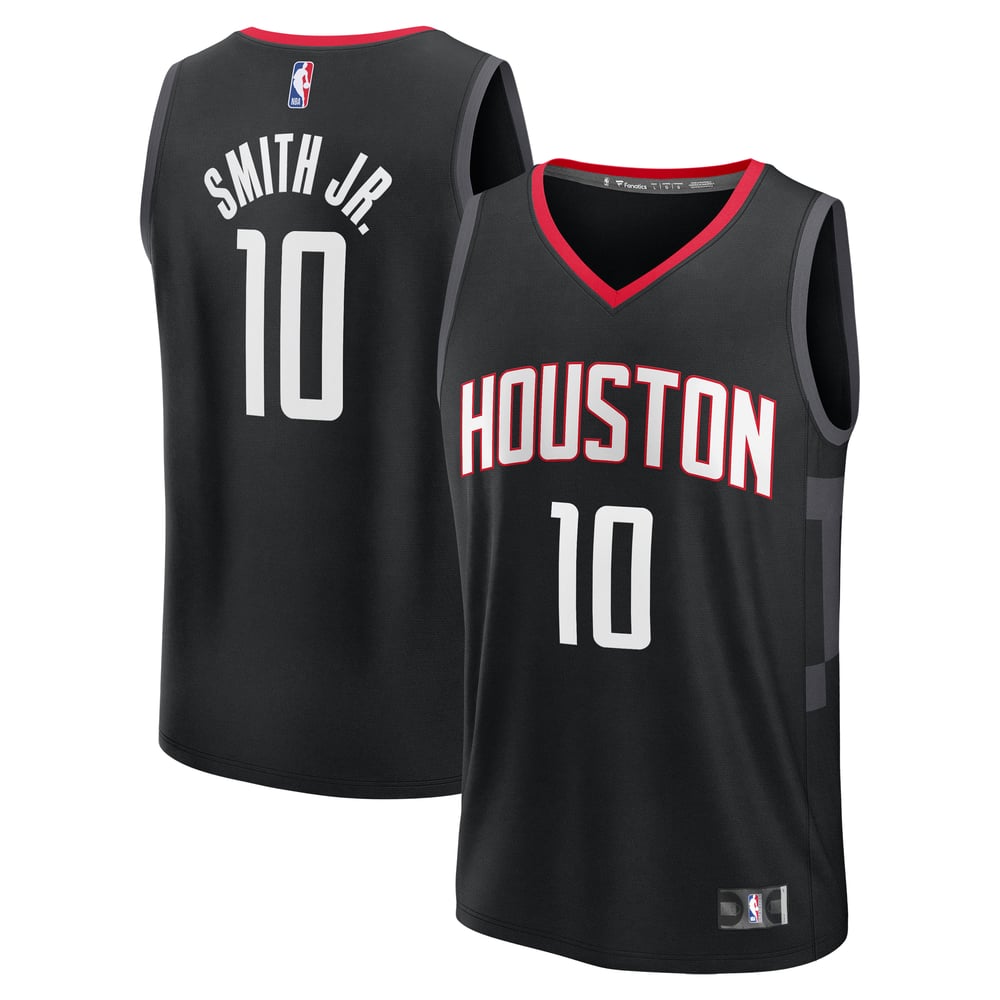 Maillot Jabari Smith Jr. Houston Rockets Fast Break Statement Edition - Black