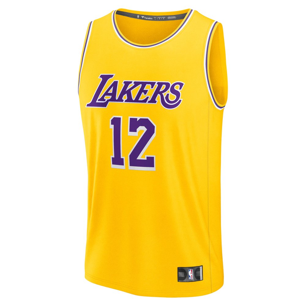 Maillot Jake LaRavia Los Angeles Lakers Fast Break Icon Edition - Gold
