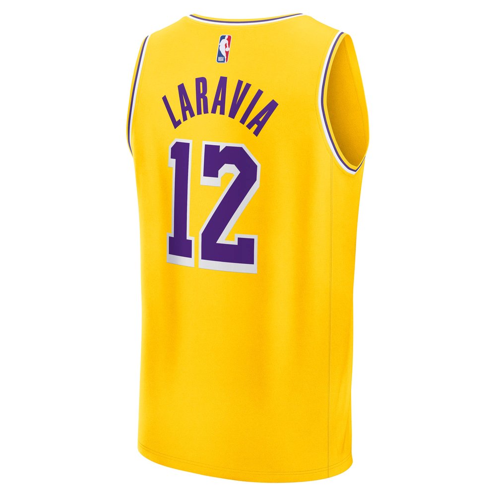 Maillot Jake LaRavia Los Angeles Lakers Fast Break Icon Edition - Gold
