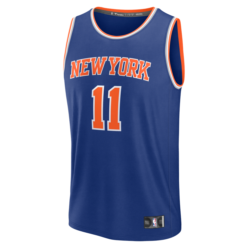 Maillot Jalen Brunson New York Knicks Fast Break Icon Edition - Blue