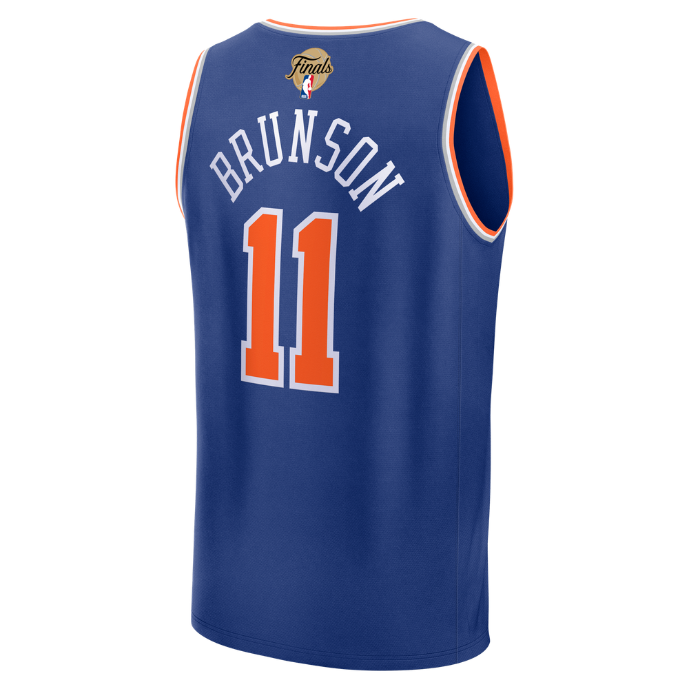 Maillot Jalen Brunson New York Knicks Fast Break Icon Edition - Blue