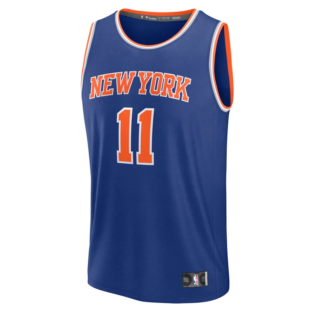 Maillot Jalen Brunson New York Knicks Fast Break Icon Edition - Blue