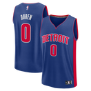 Maillot Jalen Duren Detroit Pistons Fast Break Icon Edition - Blue