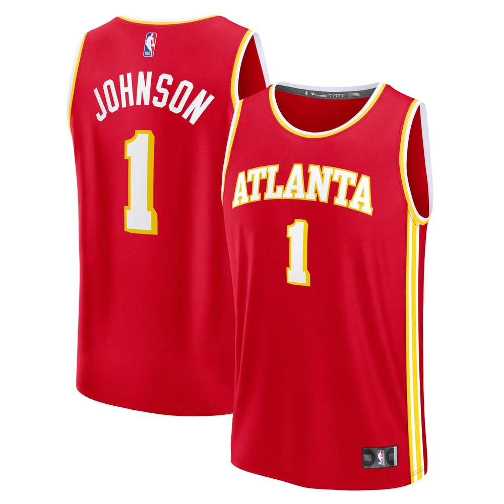 Maillot Jalen Johnson Atlanta Hawks Fast Break Icon Edition - Red