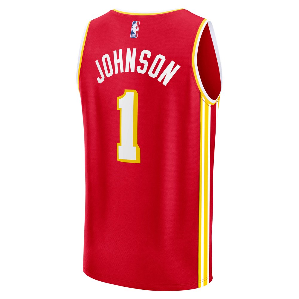 Maillot Jalen Johnson Atlanta Hawks Fast Break Icon Edition - Red