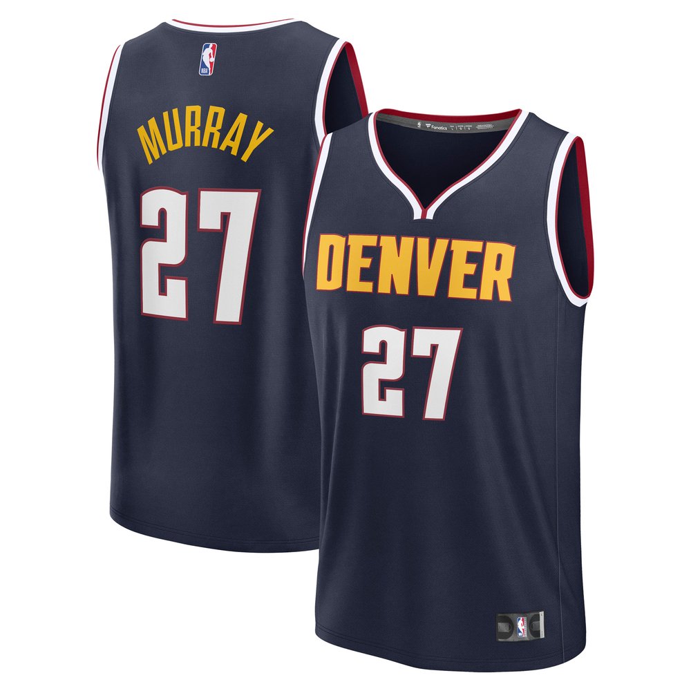 Maillot Jamal Murray Denver Nuggets Fast Break Icon Edition - Navy