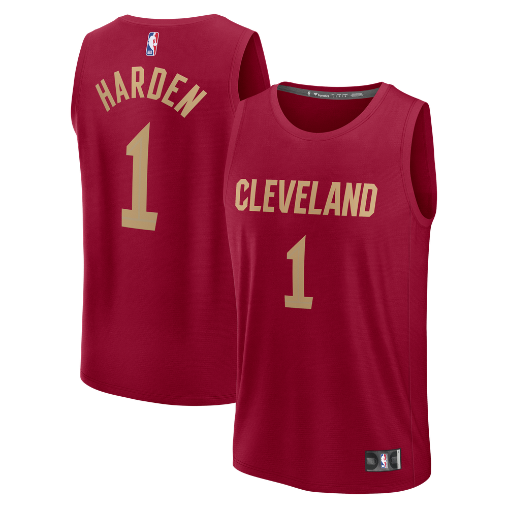 Maillot James Harden Cleveland Cavaliers Fast Break Icon Edition - Wine